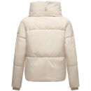 Navahoo Traumelfe Damen Herbst Winter Jacke kurz N105 Cream-Größe S - Gr. 36