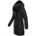 Marikoo Virenaa Damen Winter Steppjacke halblang N106 Schwarz Größe XXL - Gr. 44