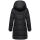 Marikoo Virenaa Damen Winter Steppjacke halblang N106 Schwarz Größe XXL - Gr. 44