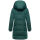 Marikoo Virenaa Damen Winter Steppjacke halblang N106 Evergreen Größe M - Gr. 38