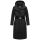 Navahoo Waldbummler Damen Herbst Winter Parka N107 Schwarz Größe XS - Gr. 34