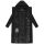 Navahoo Waldbummler Damen Herbst Winter Parka N107 Schwarz Größe XS - Gr. 34