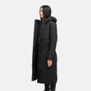 Navahoo Waldbummler Damen Herbst Winter Parka N107 Schwarz Größe XXXL - Gr. 46