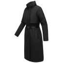 Navahoo Waldbummler Damen Herbst Winter Parka N107 Schwarz Größe XXXL - Gr. 46