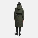 Navahoo Waldbummler Damen Herbst Winter Parka N107 Dark Olive Größe XS - Gr. 34