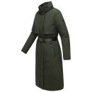 Navahoo Waldbummler Damen Herbst Winter Parka N107 Dark Olive Größe XS - Gr. 34