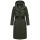 Navahoo Waldbummler Damen Herbst Winter Parka N107 Dark Olive Größe XS - Gr. 34