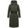 Navahoo Waldbummler Damen Herbst Winter Parka N107 Dark Olive Größe XS - Gr. 34