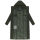 Navahoo Waldbummler Damen Herbst Winter Parka N107 Dark Olive Größe XS - Gr. 34
