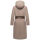 Navahoo Waldbummler Damen Herbst Winter Parka N107 Taupe Grey Größe XXXL - Gr. 46