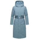 Navahoo Waldbummler Damen Herbst Winter Parka N107 Powder Blue Größe M - Gr. 38