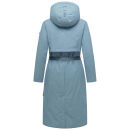 Navahoo Waldbummler Damen Herbst Winter Parka N107 Powder Blue Größe M - Gr. 38