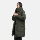 Navahoo Wolkenkuss Winter Steppjacke halblang N111 Dark Olive-Größe S - Gr. 36