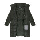 Navahoo Wolkenkuss Winter Steppjacke halblang N111 Dark Olive-Größe S - Gr. 36