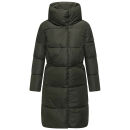 Navahoo Wolkenkuss Winter Steppjacke halblang N111 Dark Olive-Größe M - Gr. 38