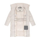 Navahoo Wolkenkuss Winter Steppjacke halblang N111 Cream-Größe XL - Gr. 42