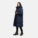 Marikko Yaskaa Damen Herbst Winter Parka Jacke N112 Navy Größe XL - Gr. 42