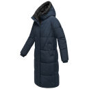 Marikko Yaskaa Damen Herbst Winter Parka Jacke N112 Navy Größe XL - Gr. 42