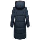 Marikko Yaskaa Damen Herbst Winter Parka Jacke N112 Navy Größe XL - Gr. 42