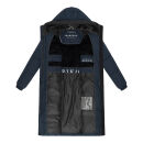 Marikko Yaskaa Damen Herbst Winter Parka Jacke N112 Navy Größe XL - Gr. 42