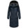 Marikko Yaskaa Damen Herbst Winter Parka Jacke N112 Navy Größe XL - Gr. 42