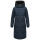 Marikko Yaskaa Damen Herbst Winter Parka Jacke N112 Navy Größe XL - Gr. 42