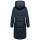 Marikko Yaskaa Damen Herbst Winter Parka Jacke N112 Navy Größe XL - Gr. 42