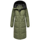 Marikoo Yaskaa Damen Herbst Winter Parka Jacke N112 Olive Leaf Größe XL - Gr. 42