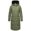 Marikoo Yaskaa Damen Herbst Winter Parka Jacke N112 Olive Leaf Größe XL - Gr. 42