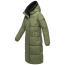 Marikoo Yaskaa Damen Herbst Winter Parka Jacke N112 Olive Leaf Größe XL - Gr. 42