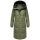 Marikoo Yaskaa Damen Herbst Winter Parka Jacke N112 Olive Leaf Größe XL - Gr. 42