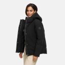 Marikoo Yeminaa Damen Herbst Winter Jacke N113 Schwarz Größe XL - Gr. 42
