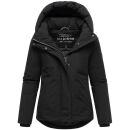 Marikoo Yeminaa Damen Herbst Winter Jacke N113 Schwarz Größe XL - Gr. 42