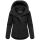 Marikoo Yeminaa Damen Herbst Winter Jacke N113 Schwarz Größe XL - Gr. 42
