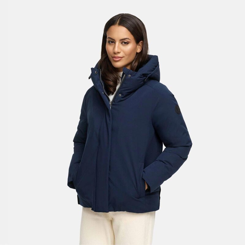 Marikoo Yeminaa Damen Herbst Winter Jacke N113 Navy Größe M - Gr. 38