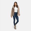 Marikoo Yeminaa Damen Herbst Winter Jacke N113 Taupe Grey Größe M - Gr. 38