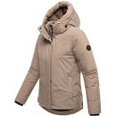 Marikoo Yeminaa Damen Herbst Winter Jacke N113 Taupe Grey Größe M - Gr. 38