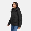 Navahoo Zauberlicht Damen Herbst Winter kurz Steppjacke N115 Schwarz Größe XL - Gr. 42