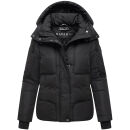 Navahoo Zauberlicht Damen Herbst Winter kurz Steppjacke N115 Schwarz Größe XL - Gr. 42