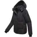 Navahoo Zauberlicht Damen Herbst Winter kurz Steppjacke N115 Schwarz Größe XL - Gr. 42