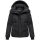 Navahoo Zauberlicht Damen Herbst Winter kurz Steppjacke N115 Schwarz Größe XL - Gr. 42