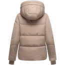 Navahoo Zauberlicht Damen Herbst Winter Steppjacke N115 Taupe Grey Größe XL - Gr. 42