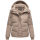 Navahoo Zauberlicht Damen Herbst Winter Steppjacke N115 Taupe Grey Größe XL - Gr. 42