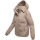Navahoo Zauberlicht Damen Herbst Winter Steppjacke N115 Taupe Grey Größe XL - Gr. 42