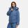 Navahoo Zauberlicht Damen Herbst Winter kurz Steppjacke N115 Dusty Blue Größe XL - Gr. 42
