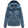 Navahoo Zauberlicht Damen Herbst Winter kurz Steppjacke N115 Dusty Blue Größe XL - Gr. 42