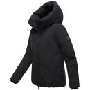 Navahoo Blütenlicht Damen Herbst Winter Jacke  N056 Schwarz Größe XXXXL - Gr.48