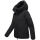 Navahoo Blütenlicht Damen Herbst Winter Jacke  N056 Schwarz Größe XXXXL - Gr.48