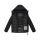 Navahoo Blütenlicht Damen Herbst Winter Jacke  N056 Schwarz Größe XXXXL - Gr.48