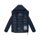 Navahoo Blütenlicht Damen Herbst Winter Jacke  N056 Navy Größe XXXL - Gr.46